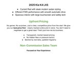 2025 Kia K4 LXS FWD