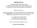 2025 Kia K4 LXS FWD