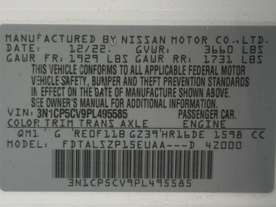 2023 Nissan Kicks SV FWD