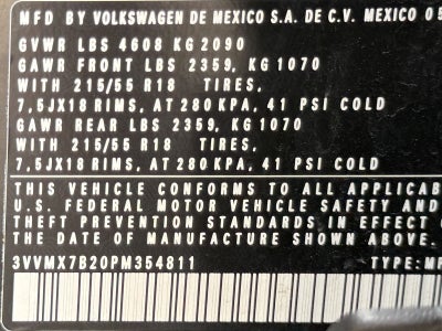 2023 Volkswagen Taos S 4MOTION