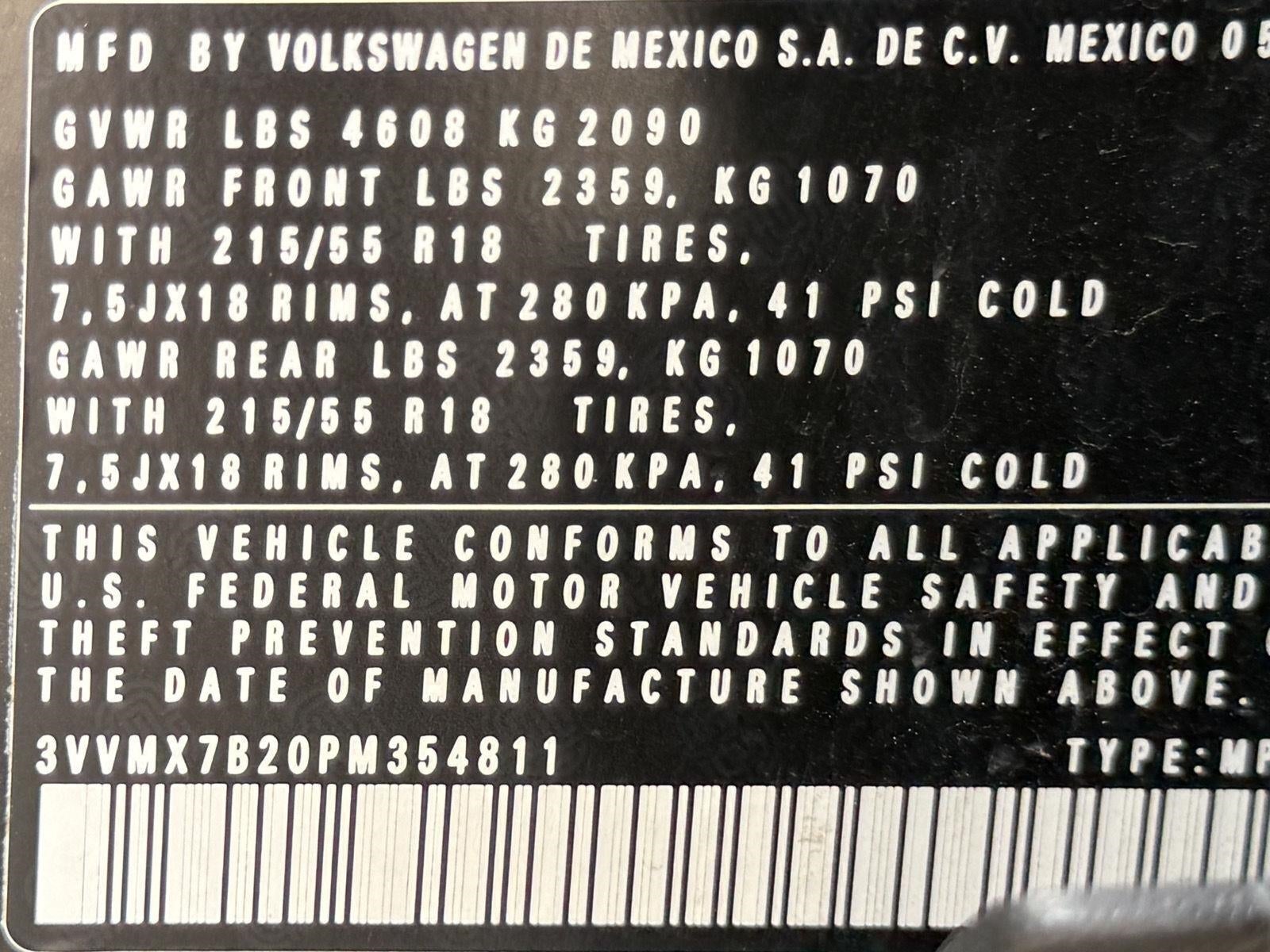 2023 Volkswagen Taos S 4MOTION