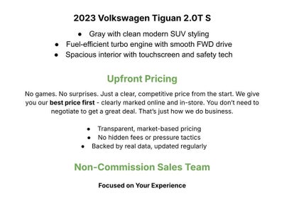 2023 Volkswagen Tiguan 2.0T S FWD