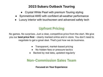 2023 Subaru Outback Touring CVT