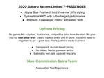 2020 Subaru Ascent Limited 7-Passenger