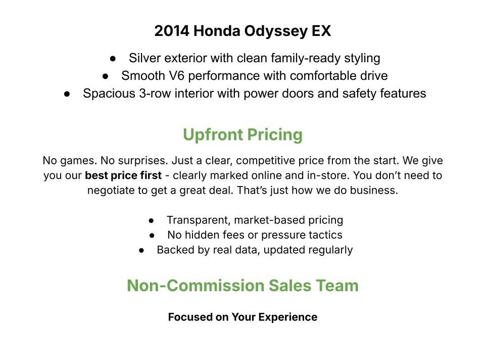 2014 Honda Odyssey EX