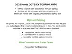 2025 Honda Odyssey Touring Auto
