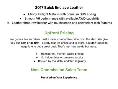 2017 Buick Enclave Leather AWD