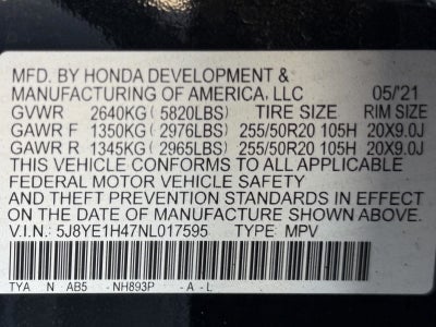 2022 Acura MDX SH-AWD w/Technology Package