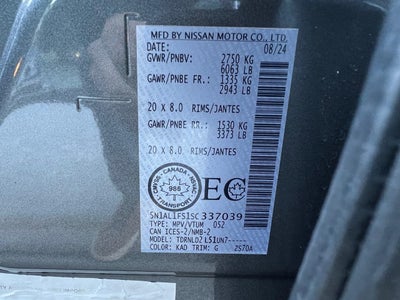 2025 INFINITI QX60 LUXE