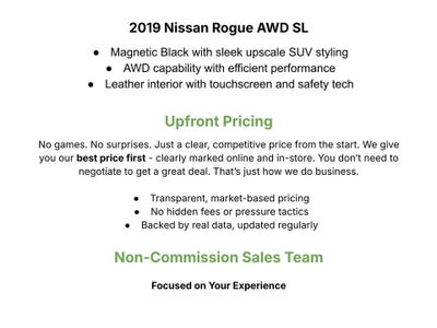 2019 Nissan Rogue AWD SL