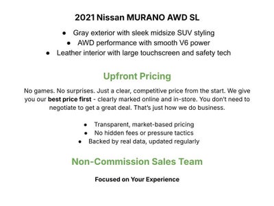 2021 Nissan Murano SL