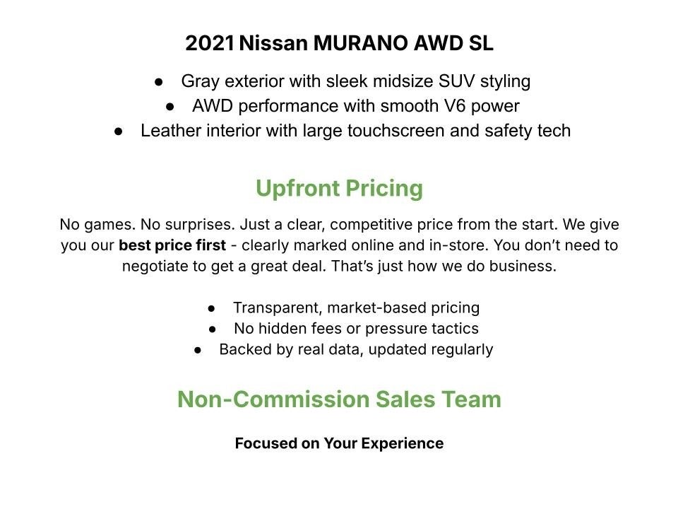 2021 Nissan Murano SL