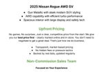 2025 Nissan Rogue AWD SV
