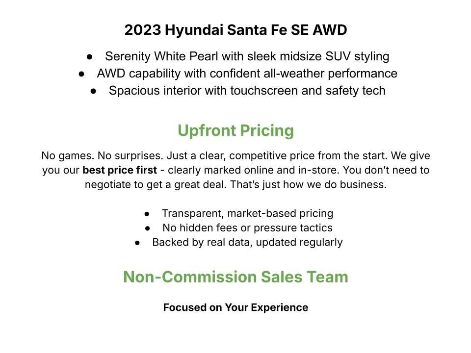 2023 Hyundai Santa Fe SE AWD