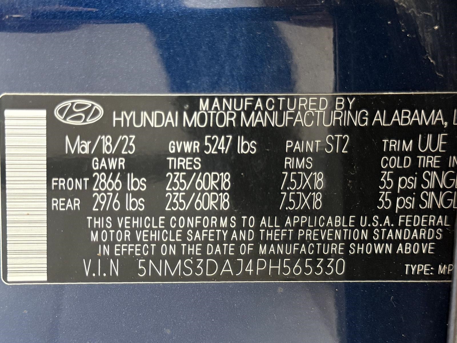 2023 Hyundai Santa Fe SEL AWD