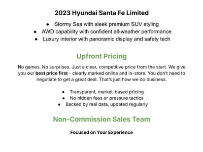 2023 Hyundai Santa Fe Limited AWD