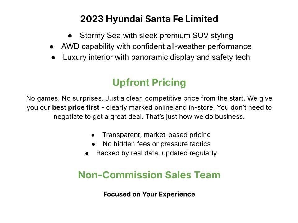 2023 Hyundai Santa Fe Limited AWD
