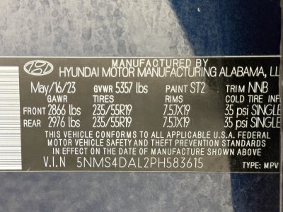 2023 Hyundai Santa Fe Limited AWD