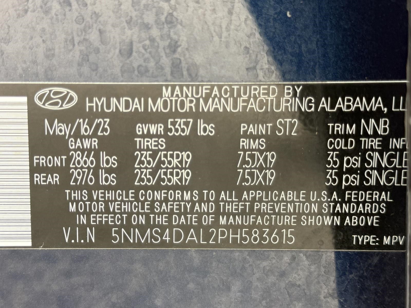 2023 Hyundai Santa Fe Limited AWD
