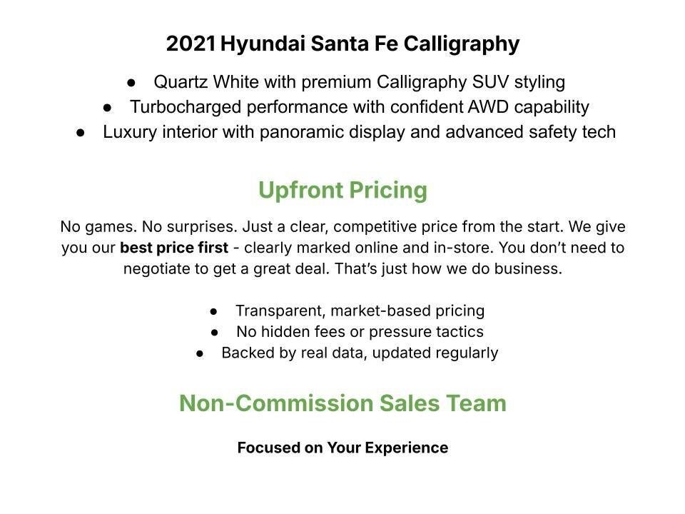 2021 Hyundai Santa Fe Calligraphy AWD