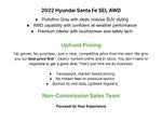 2022 Hyundai Santa Fe SEL AWD