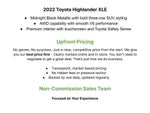 2022 Toyota Highlander XLE AWD (Natl)