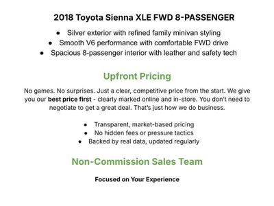 2018 Toyota Sienna XLE