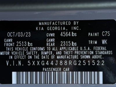 2024 Kia K5 GT DCT FWD