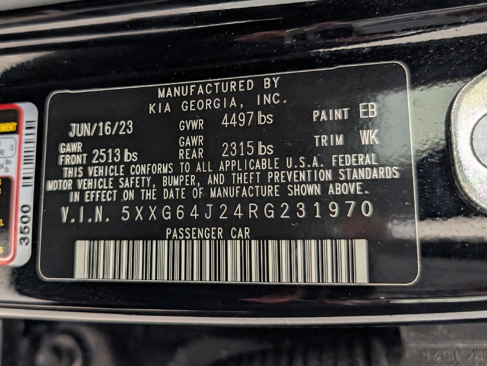 2024 Kia K5 GT-Line Auto AWD