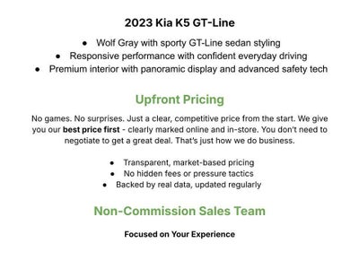 2023 Kia K5 GT-Line Auto AWD