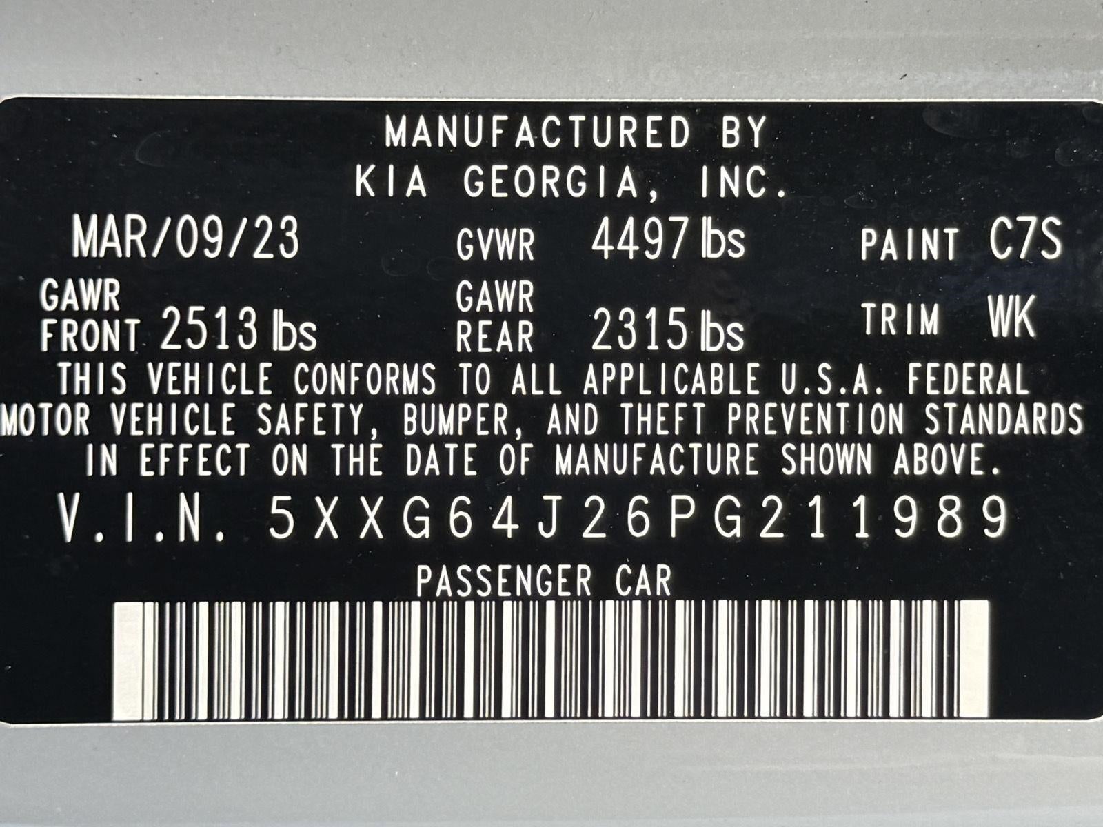 2023 Kia K5 GT-Line Auto AWD