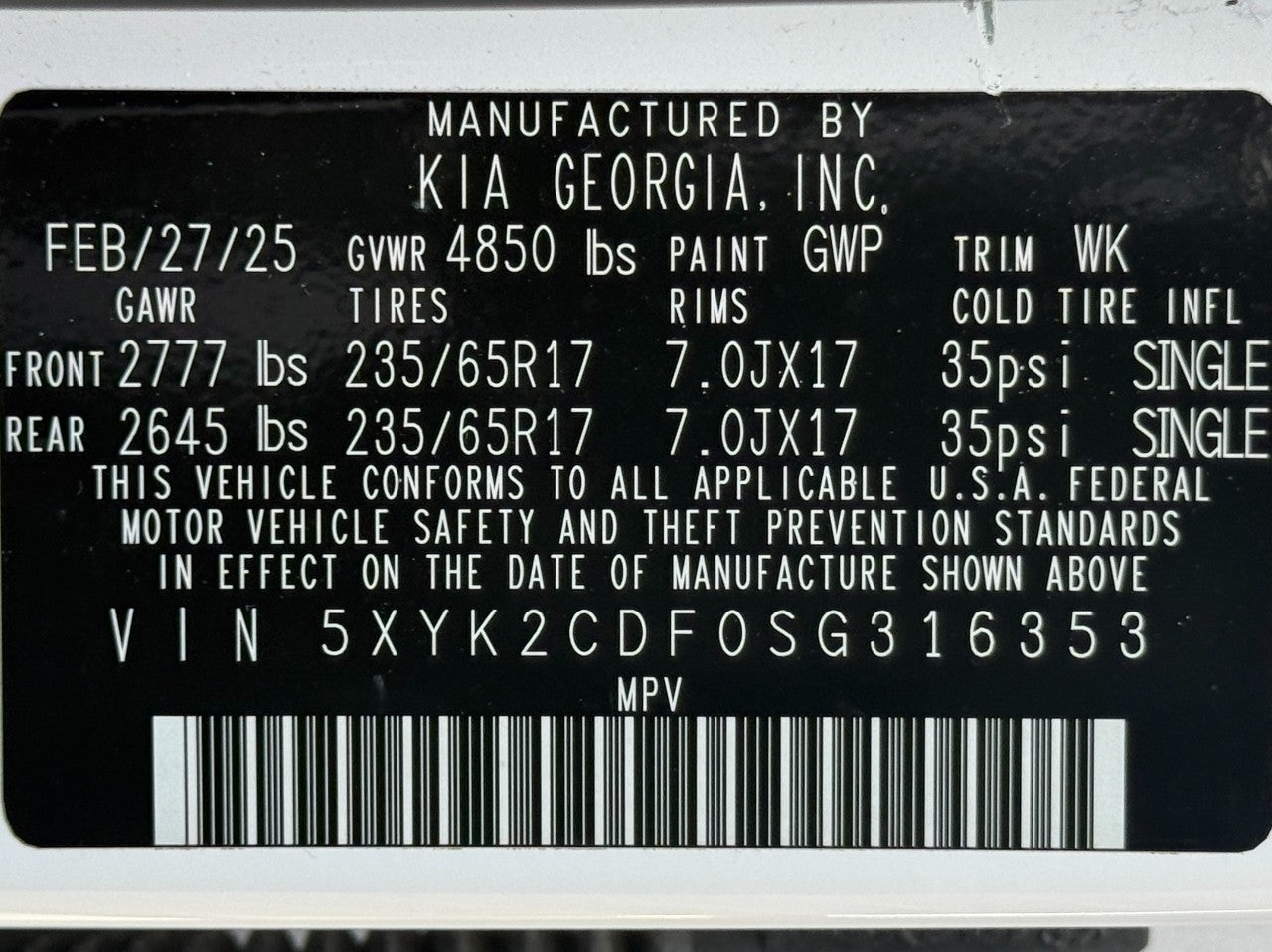 2025 Kia Sportage LX AWD