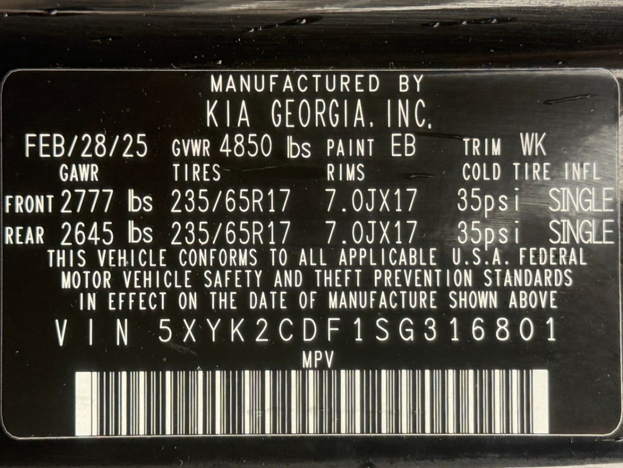 2025 Kia Sportage LX