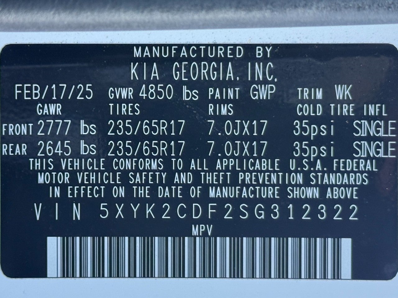 2025 Kia Sportage LX AWD