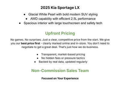 2025 Kia Sportage LX AWD