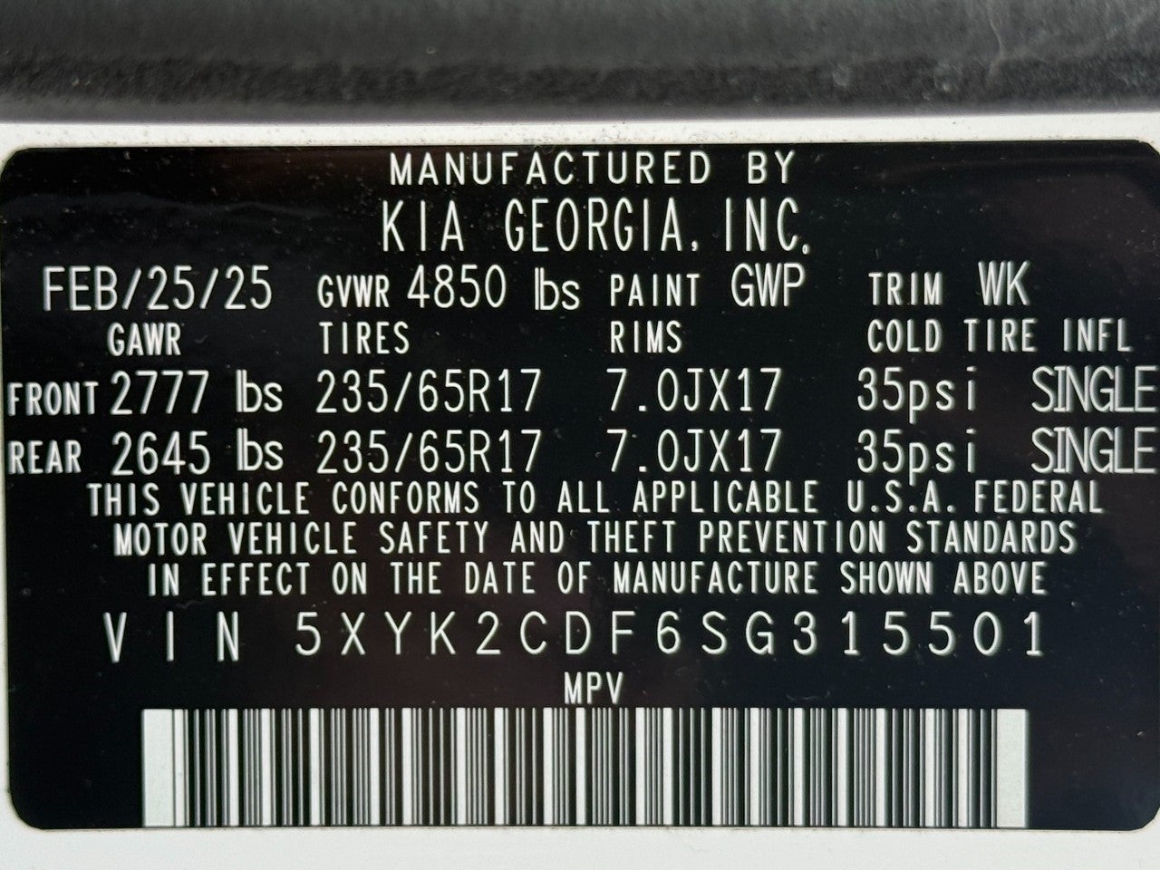 2025 Kia Sportage LX AWD