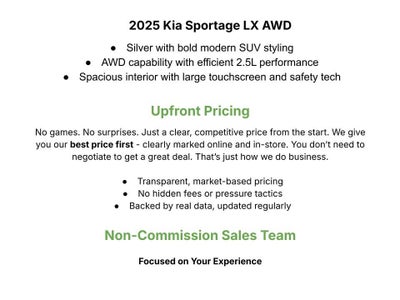 2025 Kia Sportage LX AWD