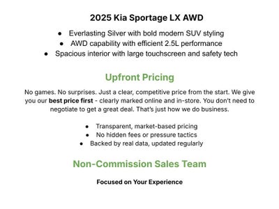 2025 Kia Sportage LX AWD