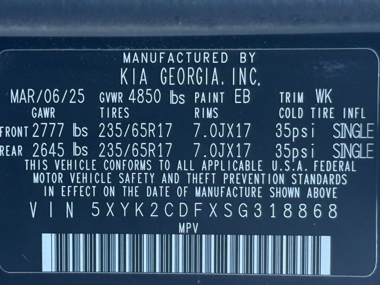 2025 Kia Sportage LX AWD