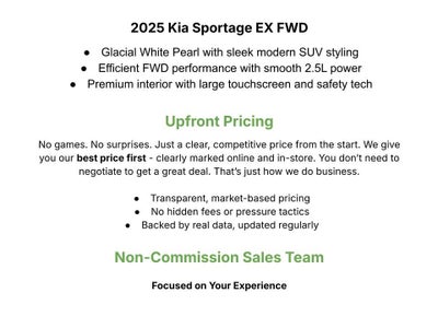 2025 Kia Sportage EX FWD