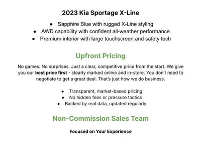 2023 Kia Sportage X-Line AWD