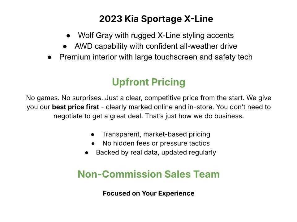 2023 Kia Sportage X-Line