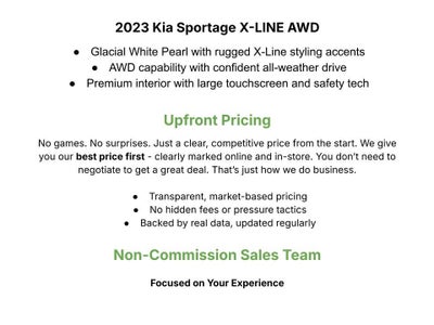 2023 Kia Sportage X-Line AWD