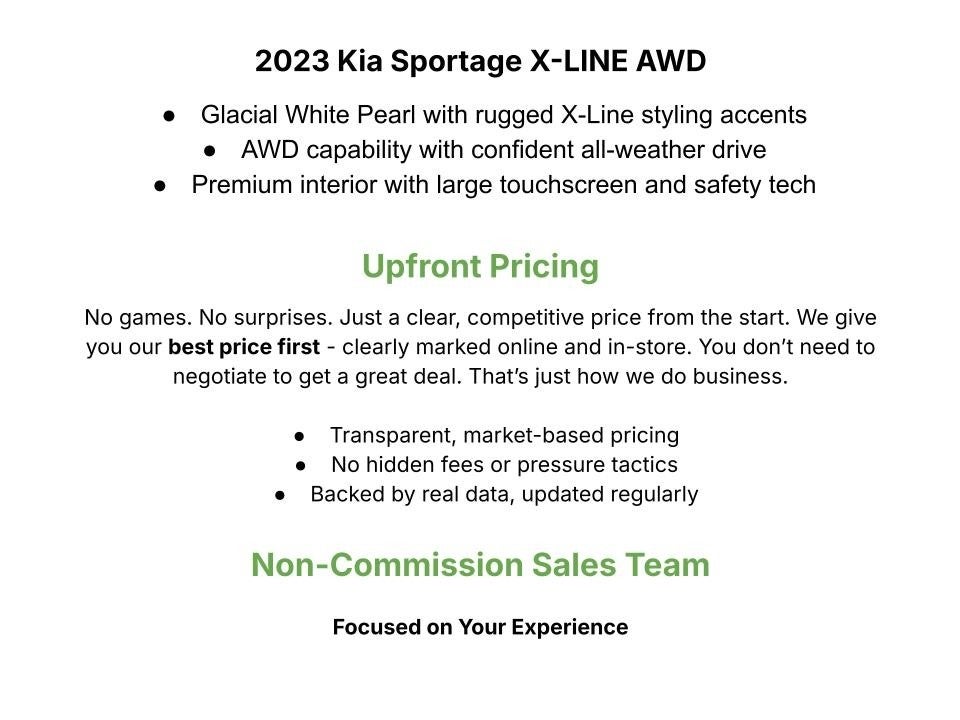 2023 Kia Sportage X-Line AWD