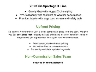 2023 Kia Sportage X-Line AWD
