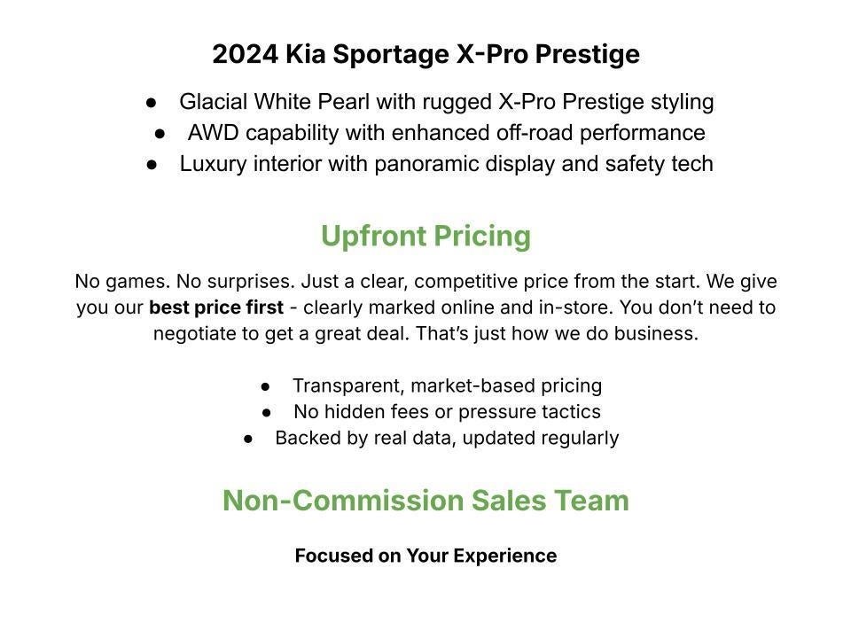 2024 Kia Sportage X-Pro AWD