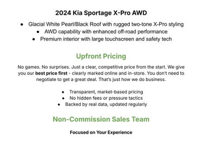 2024 Kia Sportage X-Pro AWD