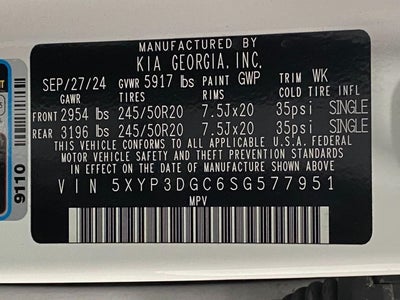 2025 Kia Telluride EX AWD