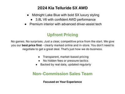 2024 Kia Telluride SX Prestige AWD
