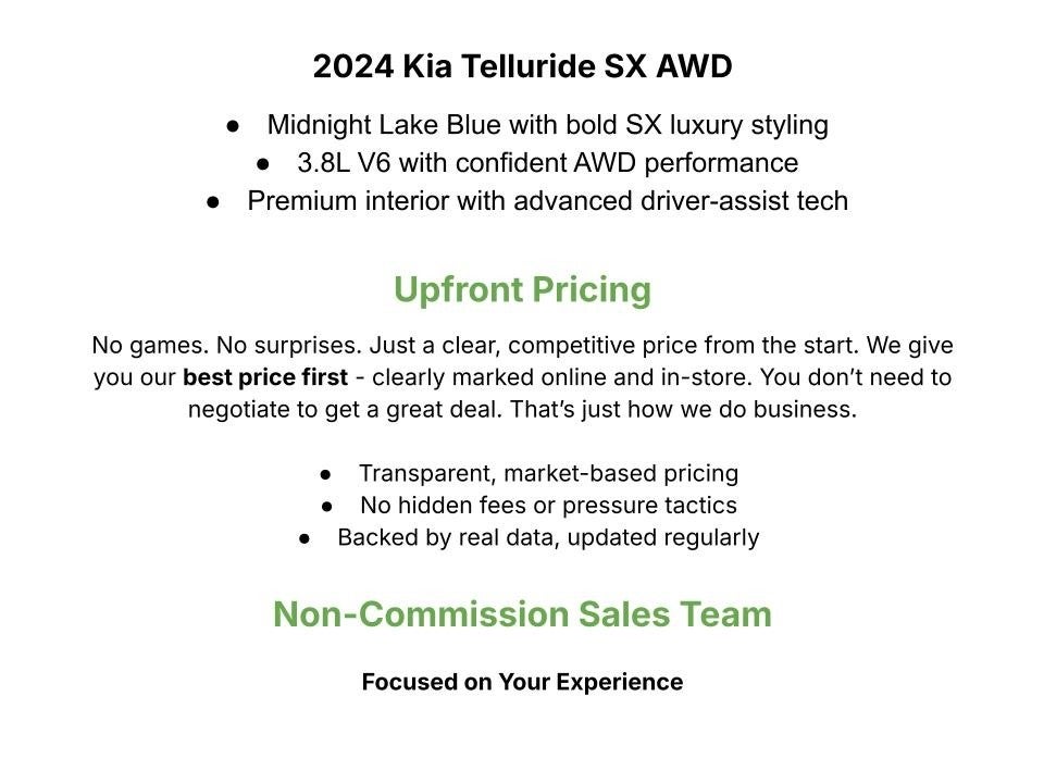 2024 Kia Telluride SX Prestige AWD